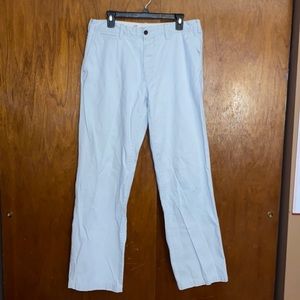 Eddie Bauer Legend Wash Straight Leg Cotton Chinos/Pants- Light Tan-Size